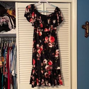 LulaRoe Cici Floral Dress